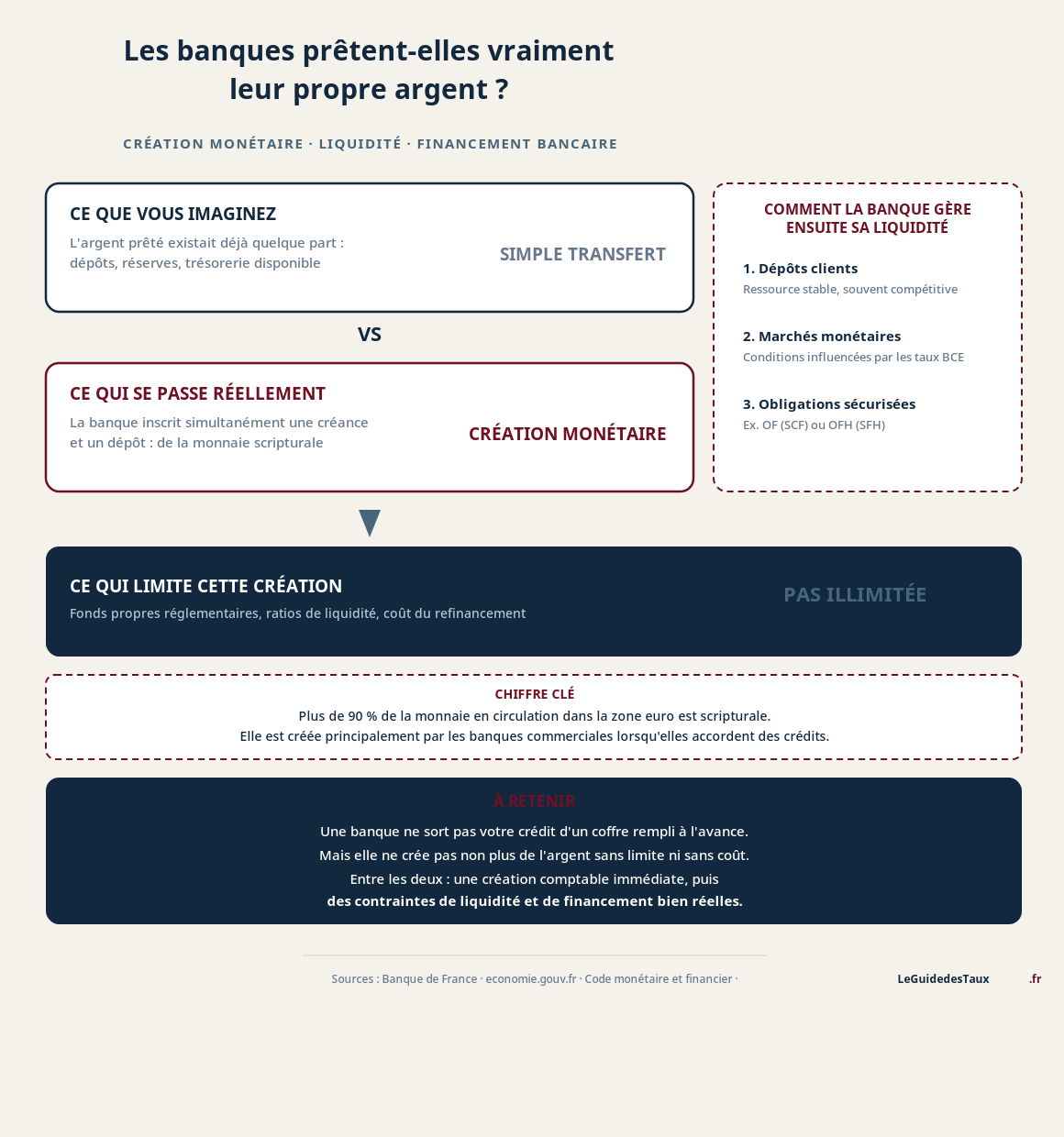 Les banques prêtent-elles vraiment leur propre argent ?